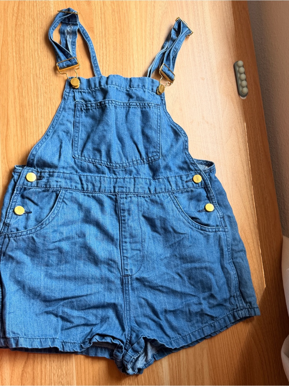 We Wore What Denim short overalls - size Small